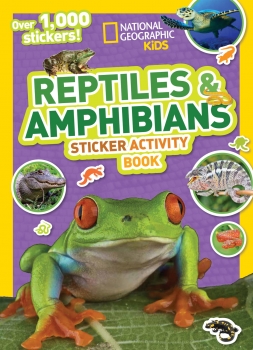 National Geographic Kids Reptiles and Amphibians Sticker Activity Book